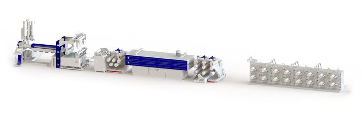 Fibrillated Tape Extrusion Line