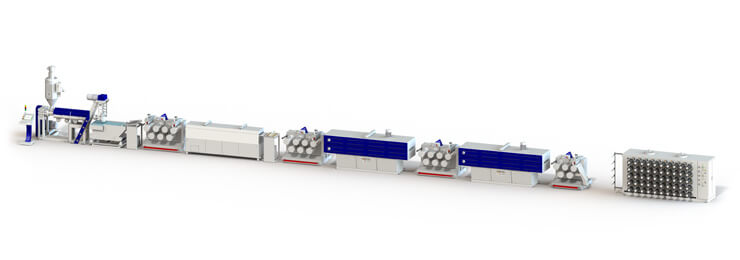 PA/PET Monofilament Extrusion Line
