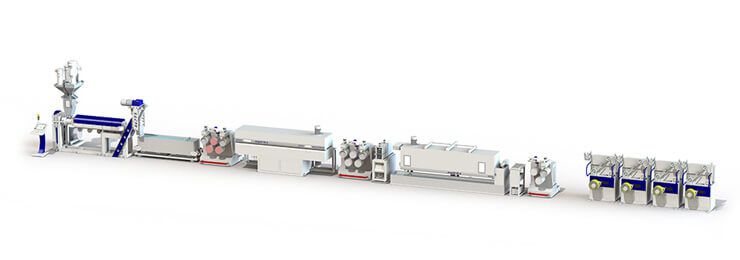 PP Strapping Band Extrusion Line