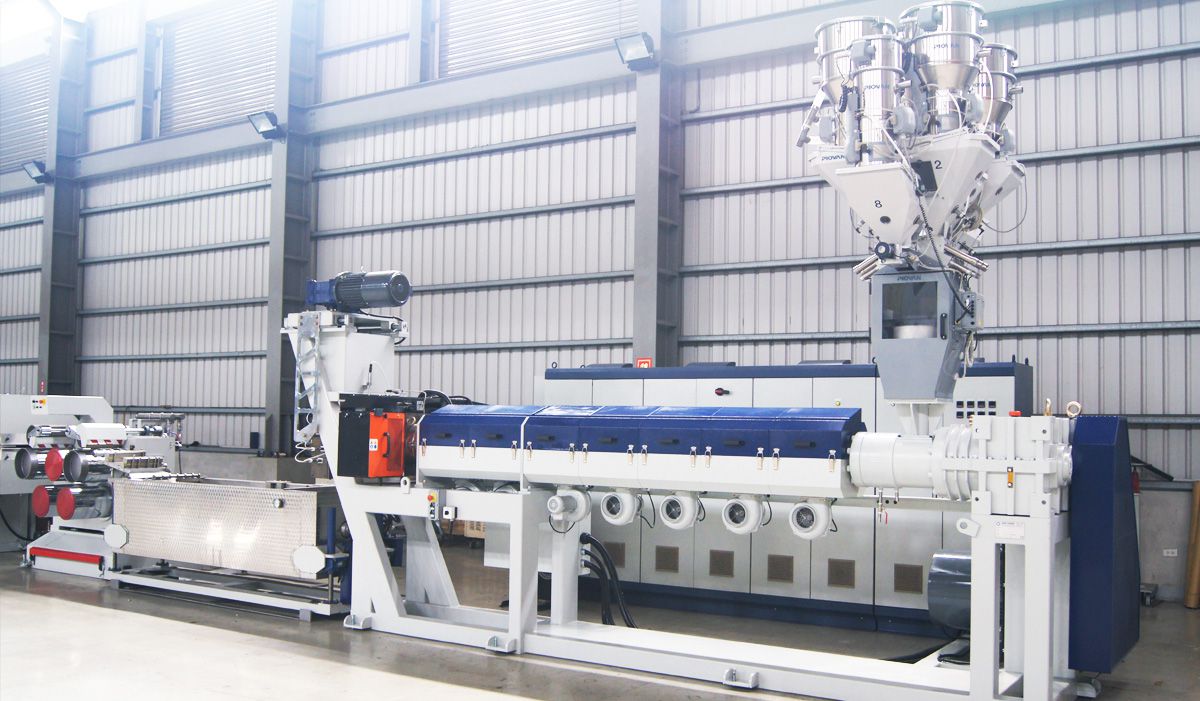 PET Strapping Band Extrusion Line