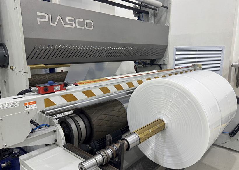 Plasco Blown Film Machine for Flexible Packaging Lines in the Dominican Republic